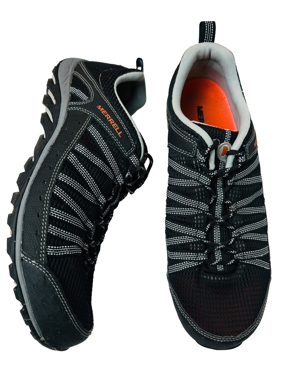 Merrell HyMist Black Gray Trail Hiking Shoes
Sneakers Runners Mens